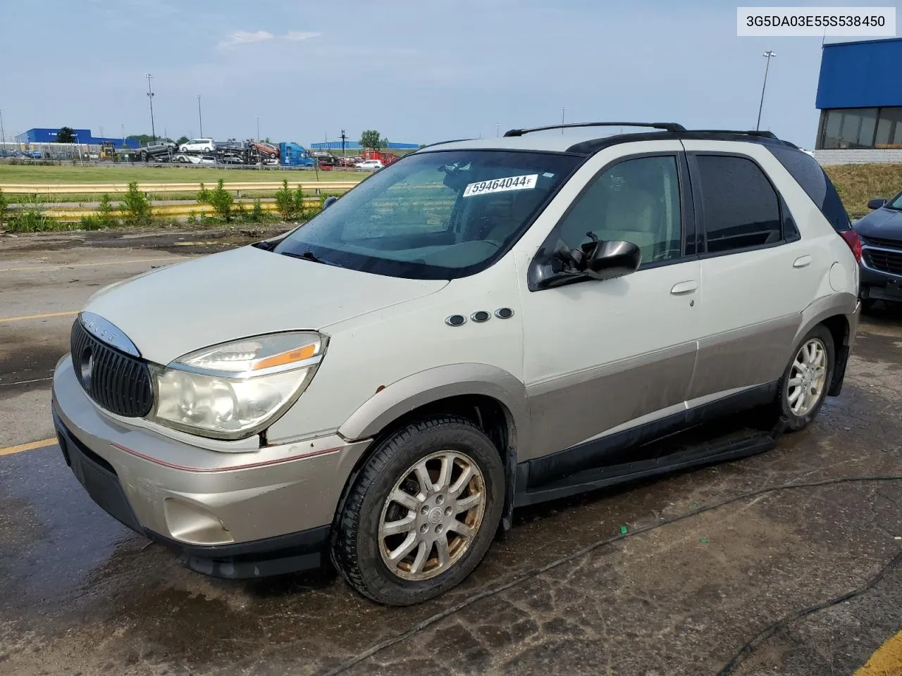 2005 Buick Rendezvous Cx VIN: 3G5DA03E55S538450 Lot: 59464044