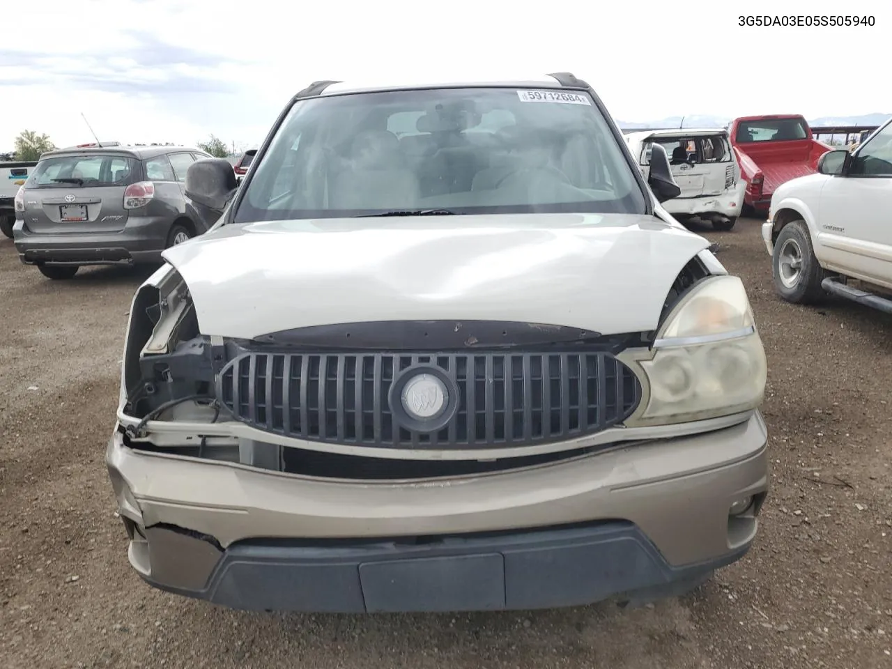 2005 Buick Rendezvous Cx VIN: 3G5DA03E05S505940 Lot: 59712684