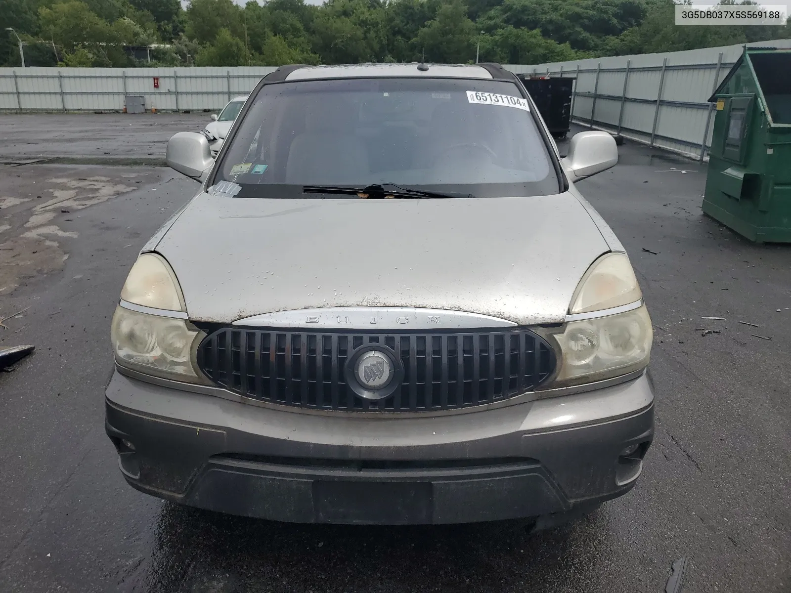 2005 Buick Rendezvous Cx VIN: 3G5DB037X5S569188 Lot: 65131104