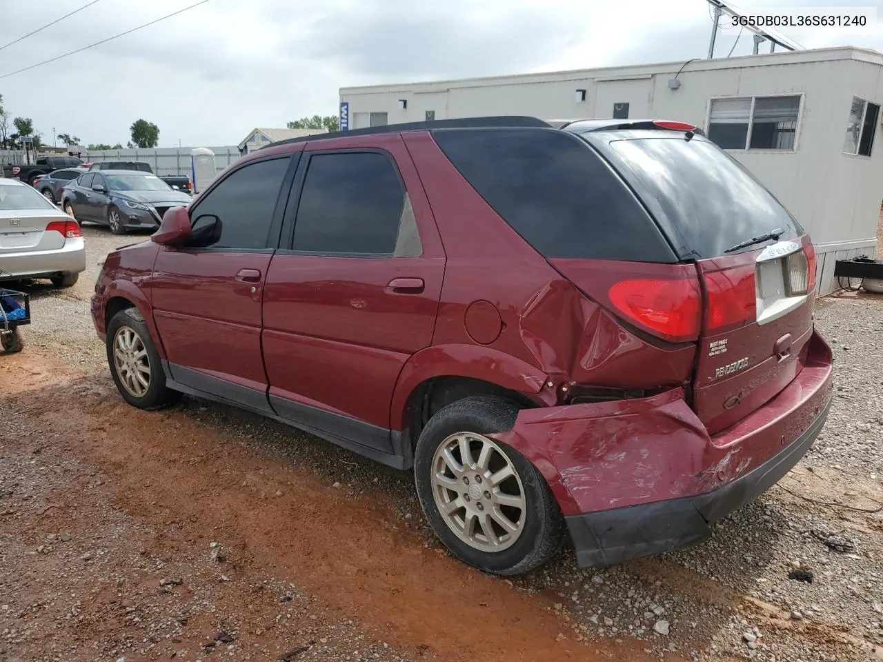 2006 Buick Rendezvous Cx VIN: 3G5DB03L36S631240 Lot: 55933124