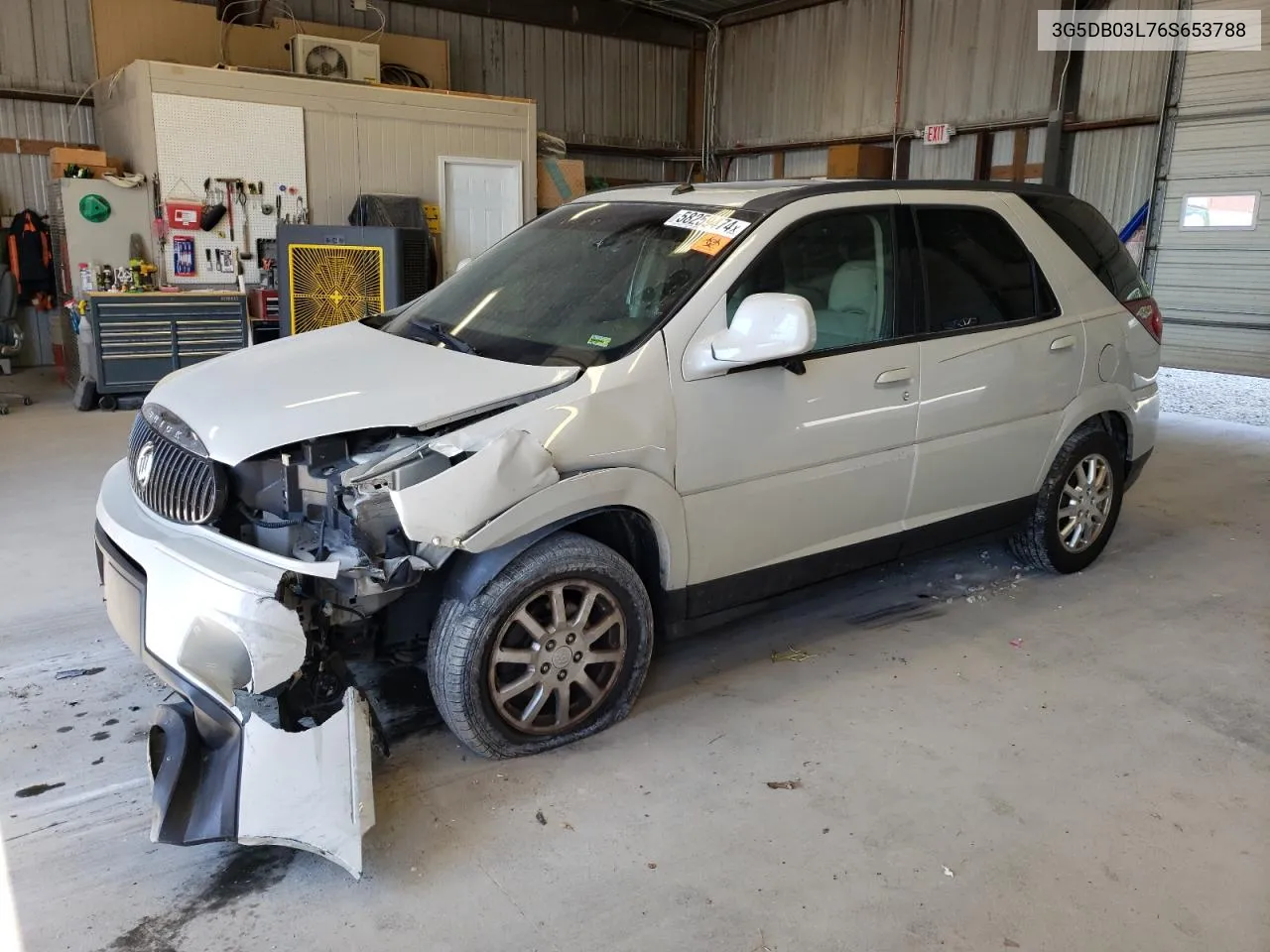 2006 Buick Rendezvous Cx VIN: 3G5DB03L76S653788 Lot: 58259474