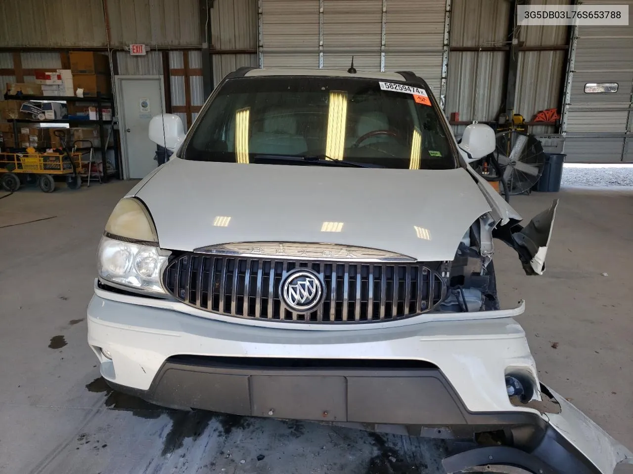 2006 Buick Rendezvous Cx VIN: 3G5DB03L76S653788 Lot: 58259474