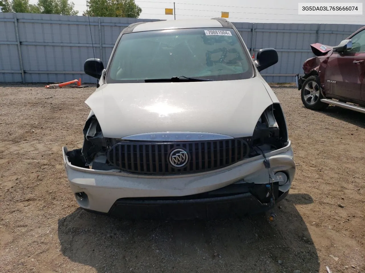 3G5DA03L76S666074 2006 Buick Rendezvous Cx