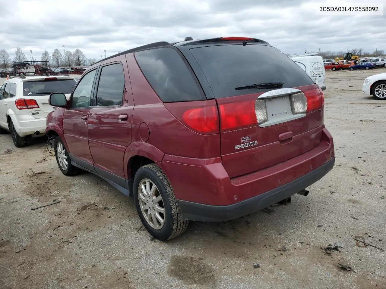 3G5DA03L47S558092 2007 Buick Rendezvous Cx