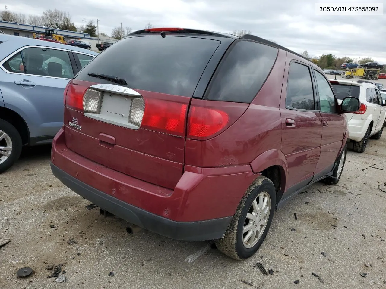 3G5DA03L47S558092 2007 Buick Rendezvous Cx