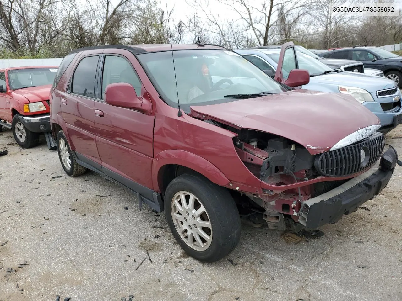 3G5DA03L47S558092 2007 Buick Rendezvous Cx