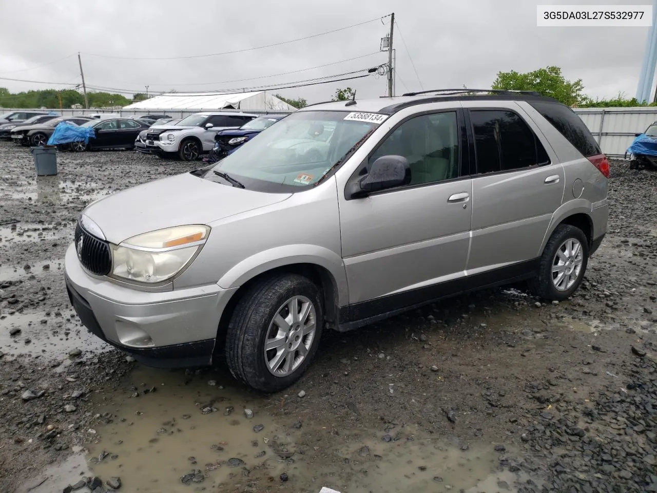 2007 Buick Rendezvous Cx VIN: 3G5DA03L27S532977 Lot: 53588134