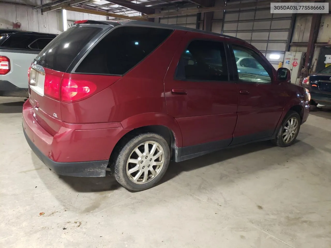 2007 Buick Rendezvous Cx VIN: 3G5DA03L77S586663 Lot: 61475424