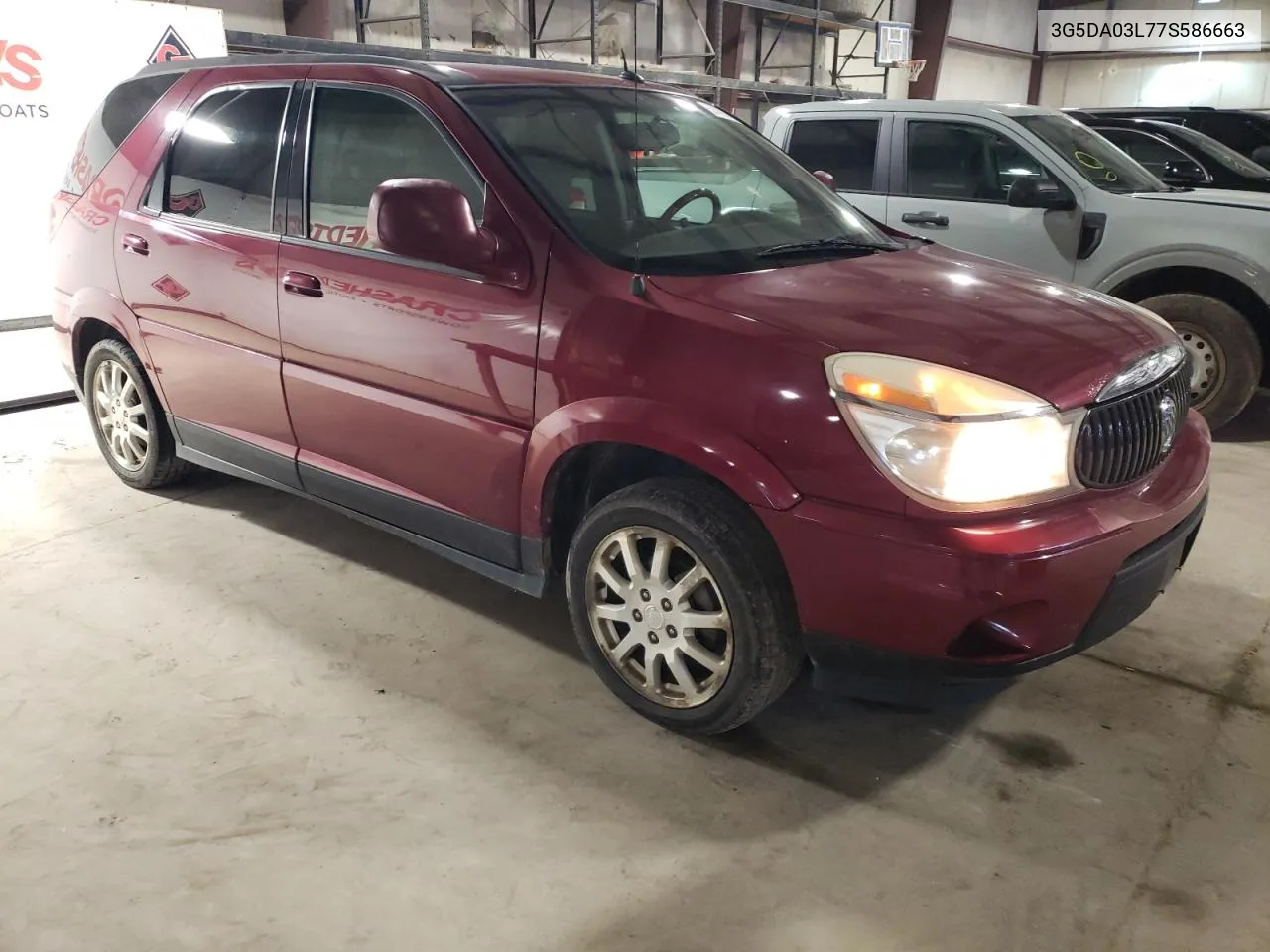 2007 Buick Rendezvous Cx VIN: 3G5DA03L77S586663 Lot: 61475424