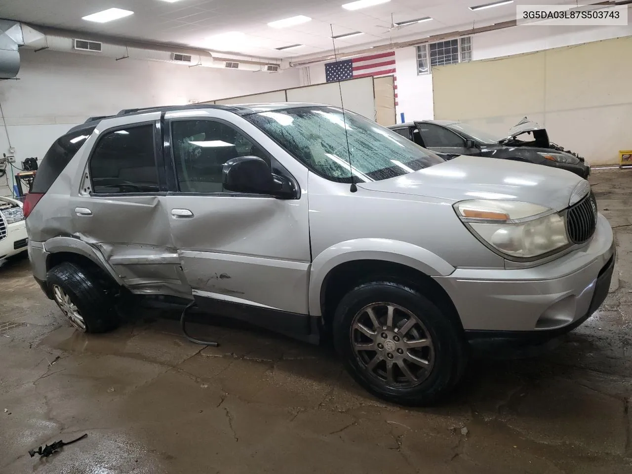 2007 Buick Rendezvous Cx VIN: 3G5DA03L87S503743 Lot: 71797284