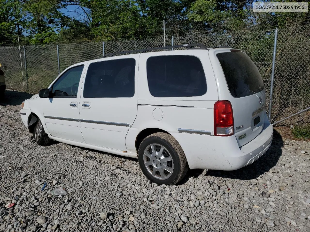 2005 Buick Terraza Cx VIN: 5GADV23L75D294955 Lot: 54520434