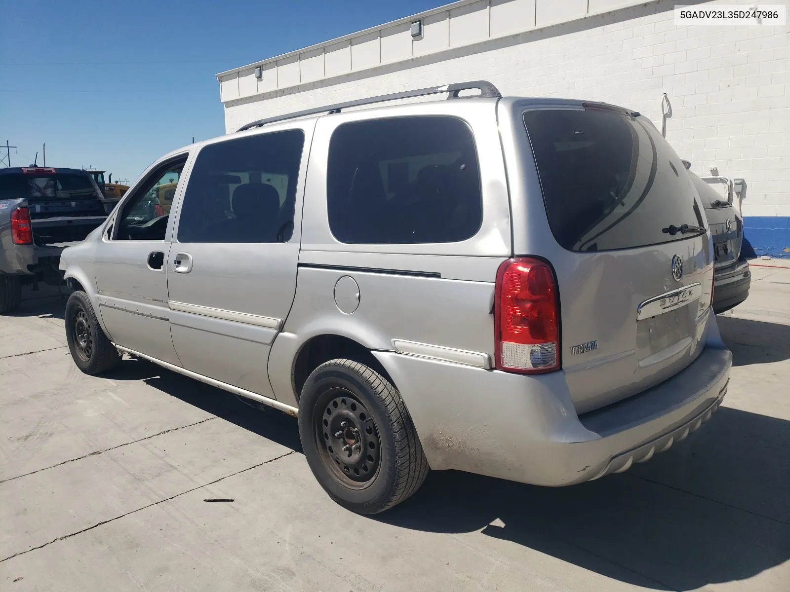 2005 Buick Terraza Cx VIN: 5GADV23L35D247986 Lot: 57891524