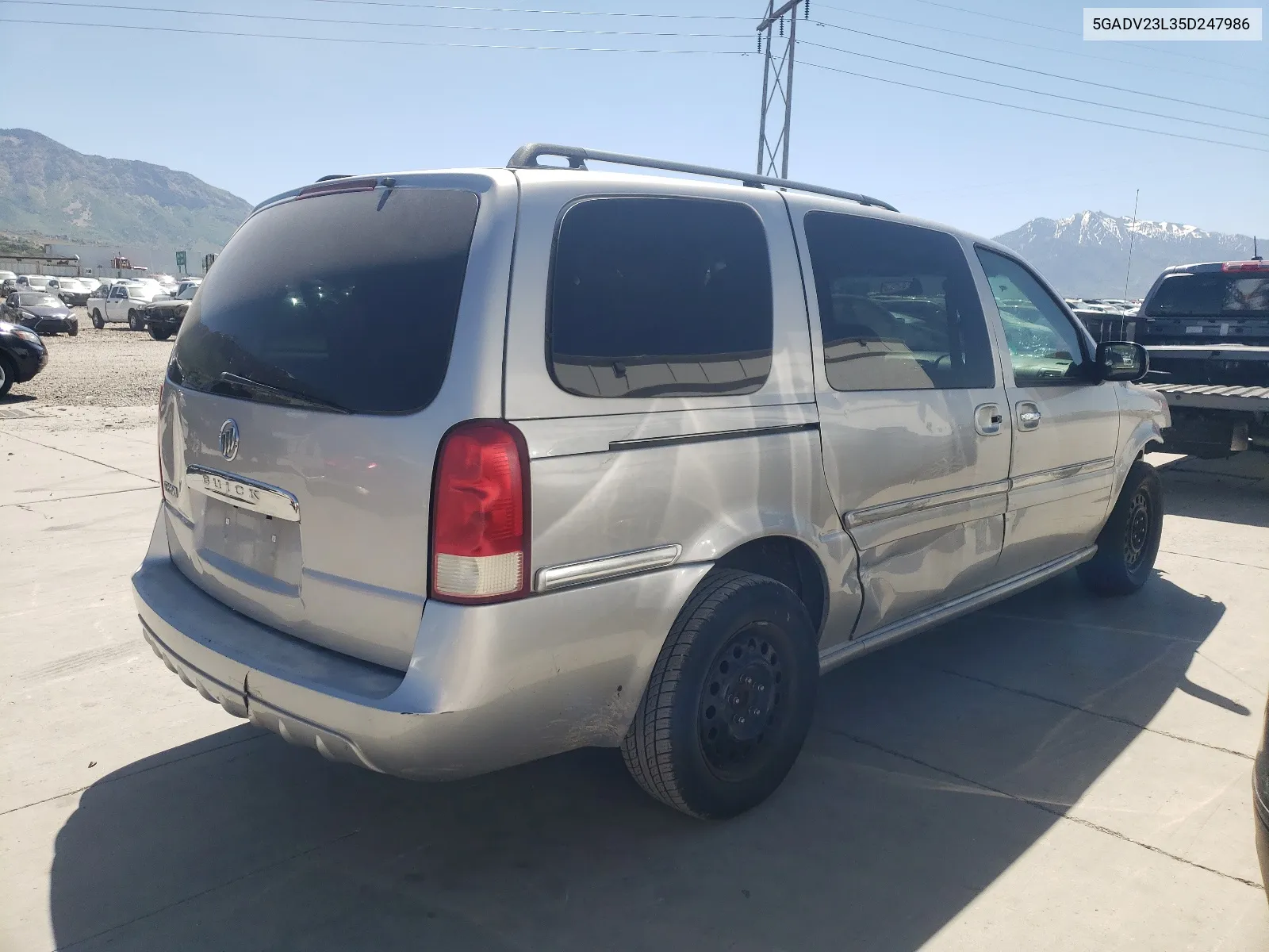 2005 Buick Terraza Cx VIN: 5GADV23L35D247986 Lot: 57891524