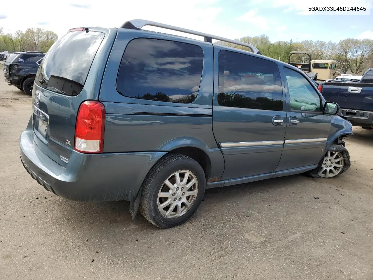 2006 Buick Terraza Cxl VIN: 5GADX33L46D244645 Lot: 53287664