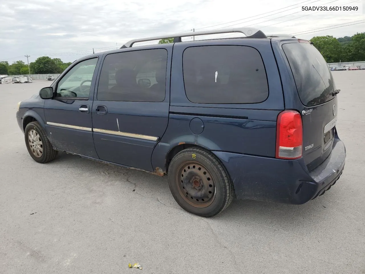 2006 Buick Terraza Cxl VIN: 5GADV33L66D150949 Lot: 54636904