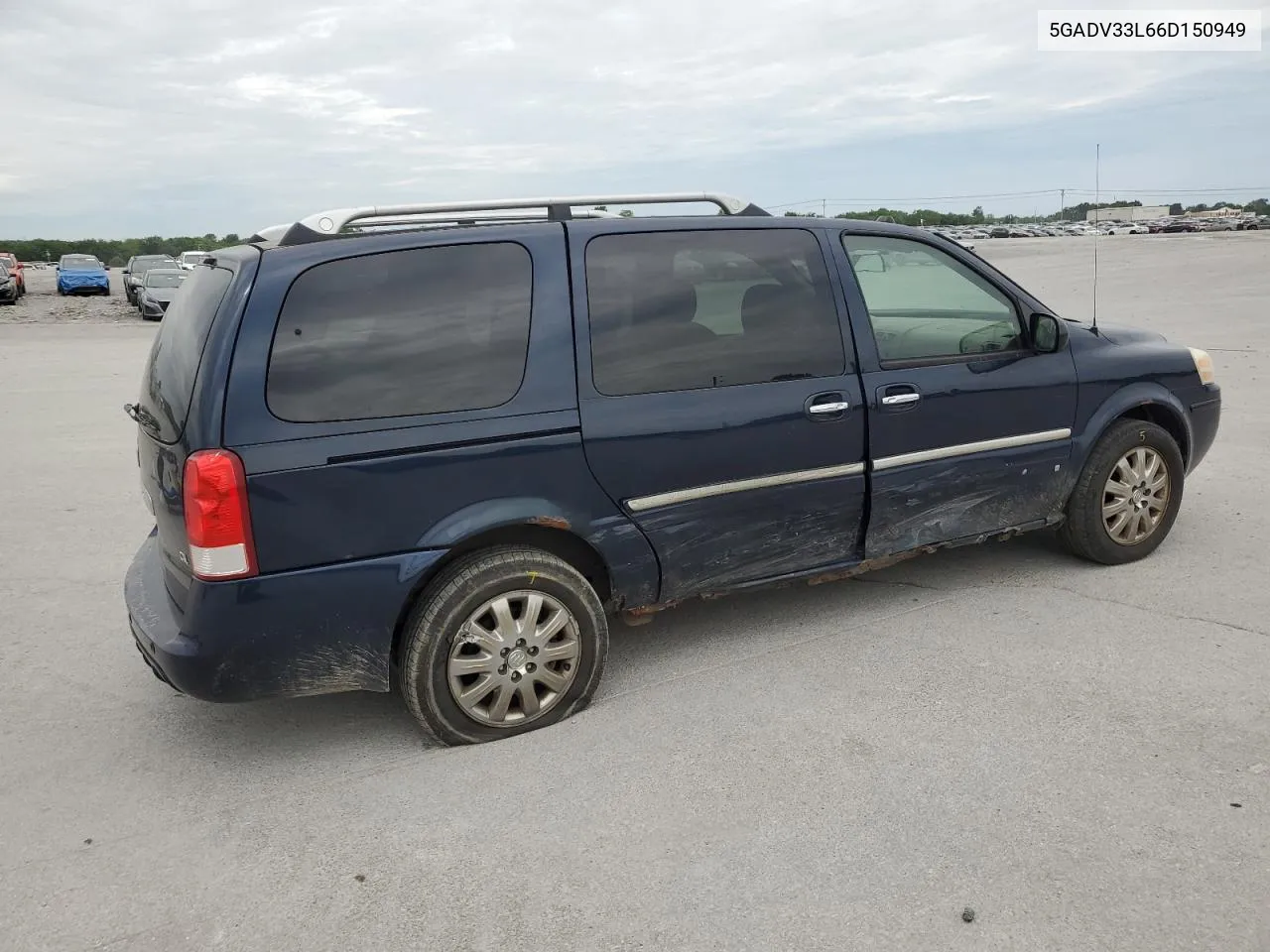 2006 Buick Terraza Cxl VIN: 5GADV33L66D150949 Lot: 54636904