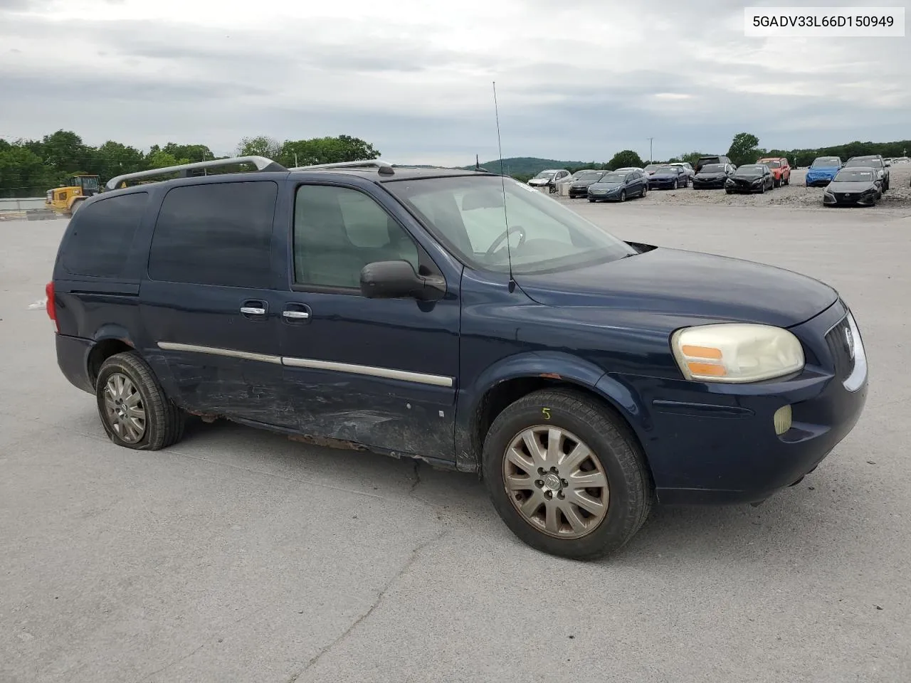 2006 Buick Terraza Cxl VIN: 5GADV33L66D150949 Lot: 54636904