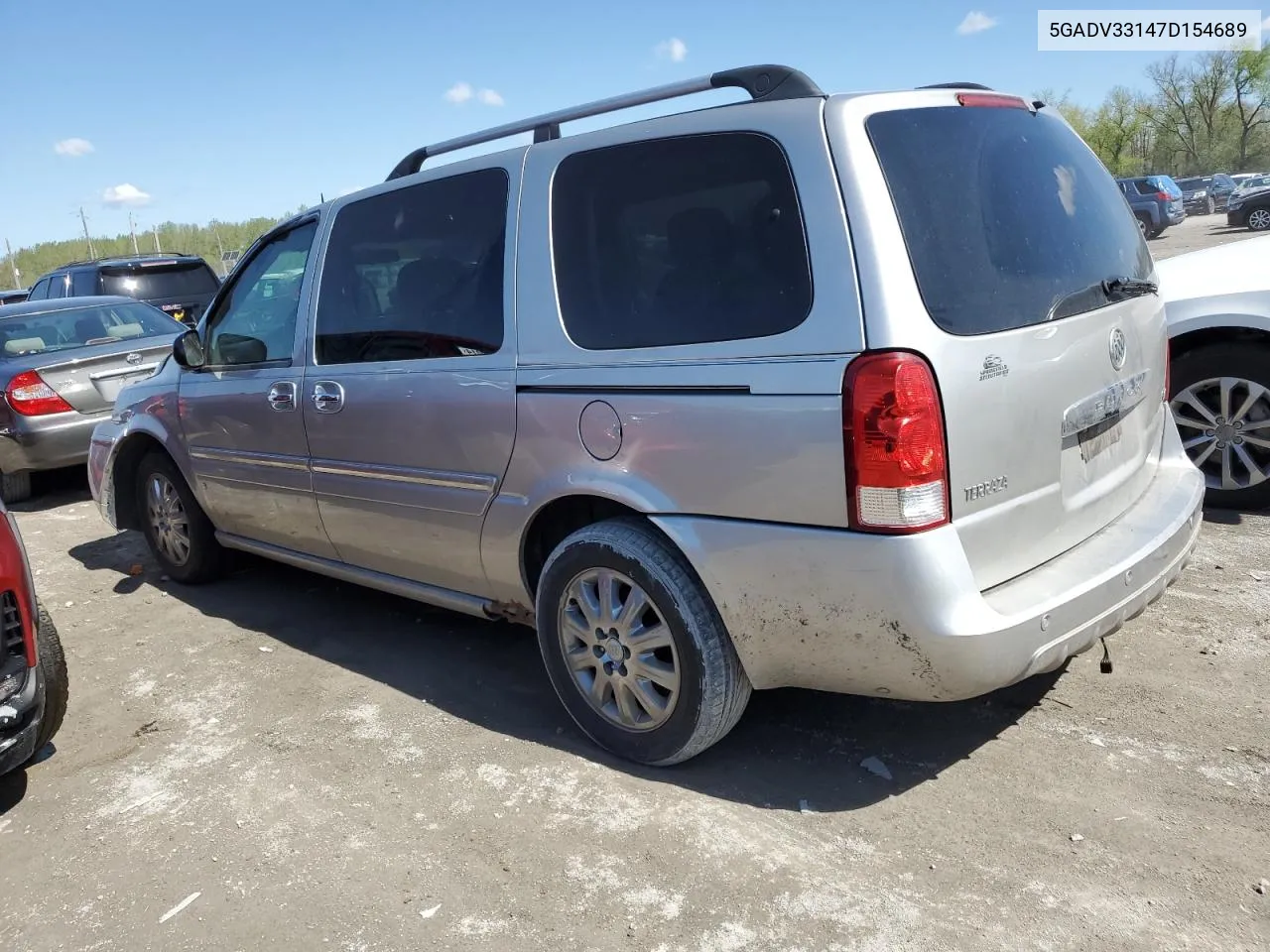 2007 Buick Terraza Cxl VIN: 5GADV33147D154689 Lot: 50626644