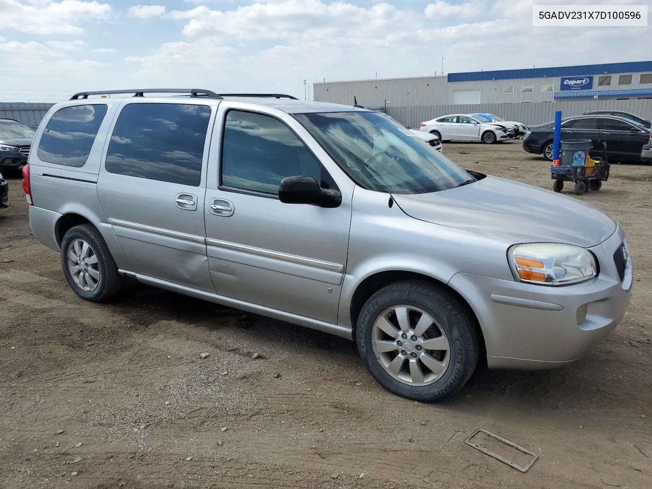 2007 Buick Terraza Cx VIN: 5GADV231X7D100596 Lot: 70861564