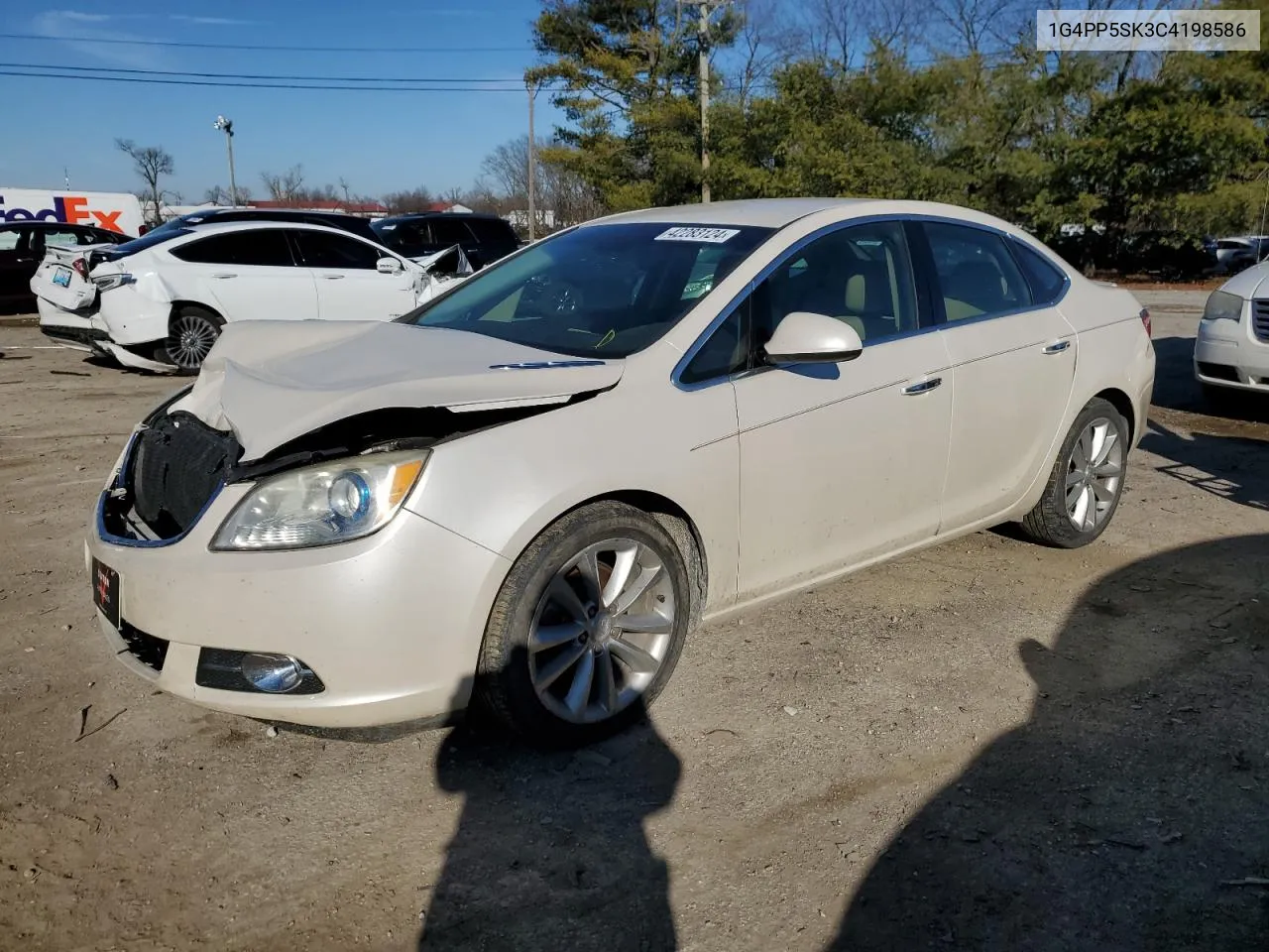 2012 Buick Verano VIN: 1G4PP5SK3C4198586 Lot: 42283124