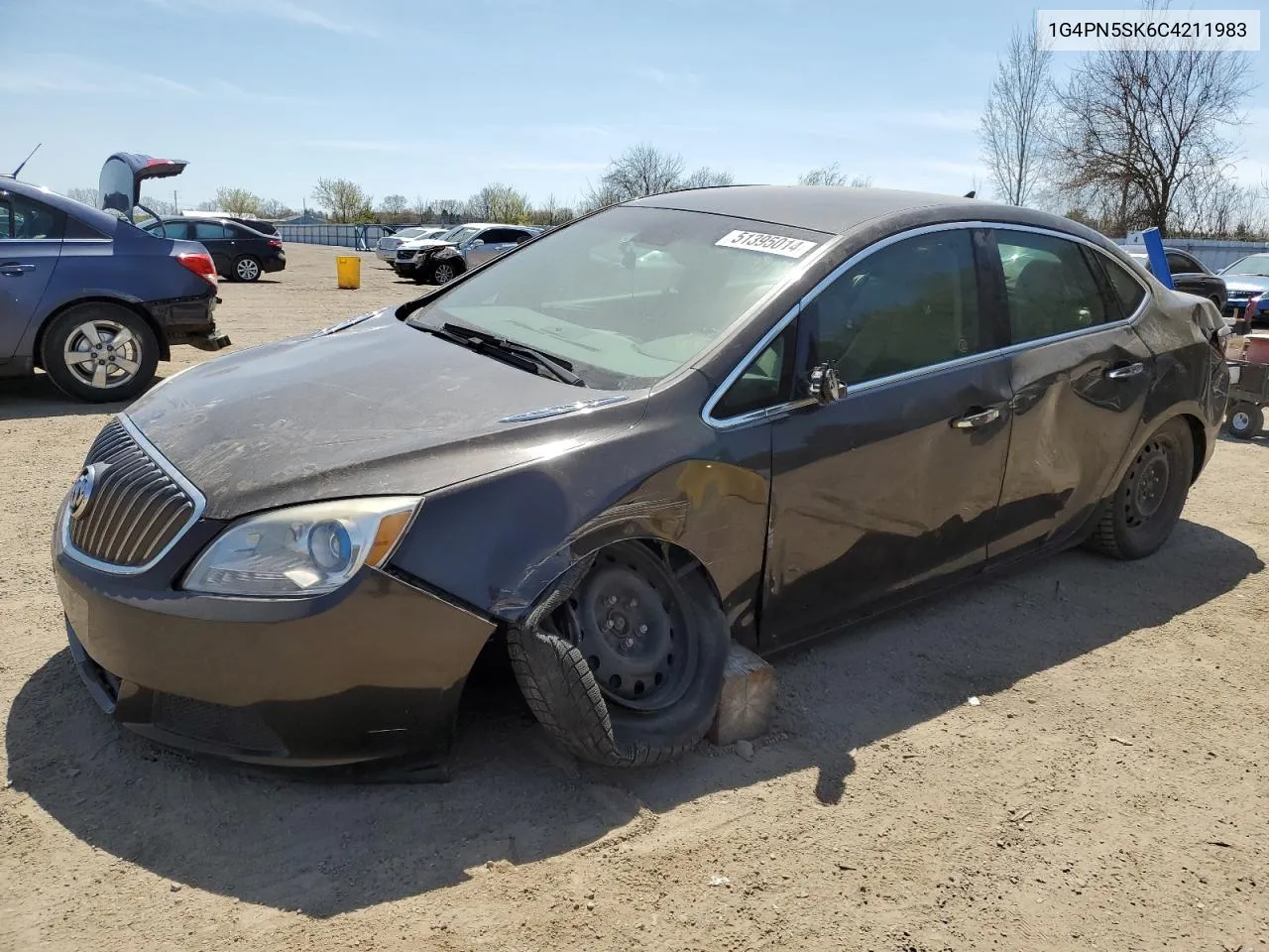 2012 Buick Verano VIN: 1G4PN5SK6C4211983 Lot: 51395014