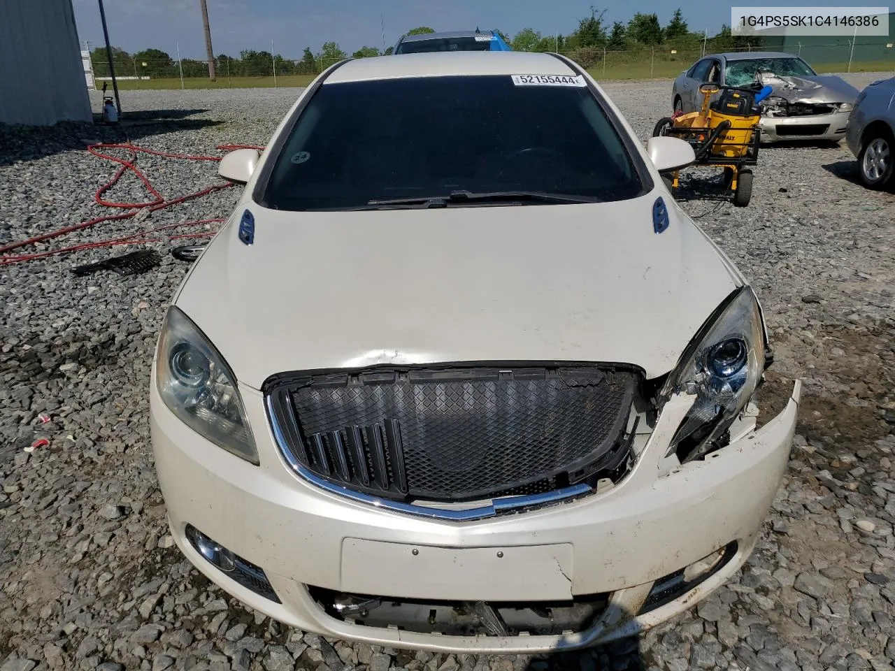 2012 Buick Verano VIN: 1G4PS5SK1C4146386 Lot: 52155444