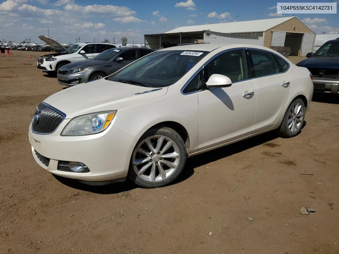 1G4PS5SK5C4142731 2012 Buick Verano