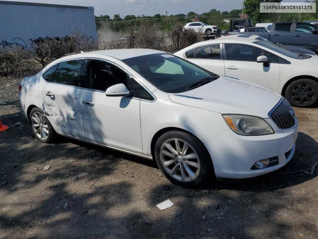 2012 Buick Verano VIN: 1G4PS5SK1C4181378 Lot: 55662944