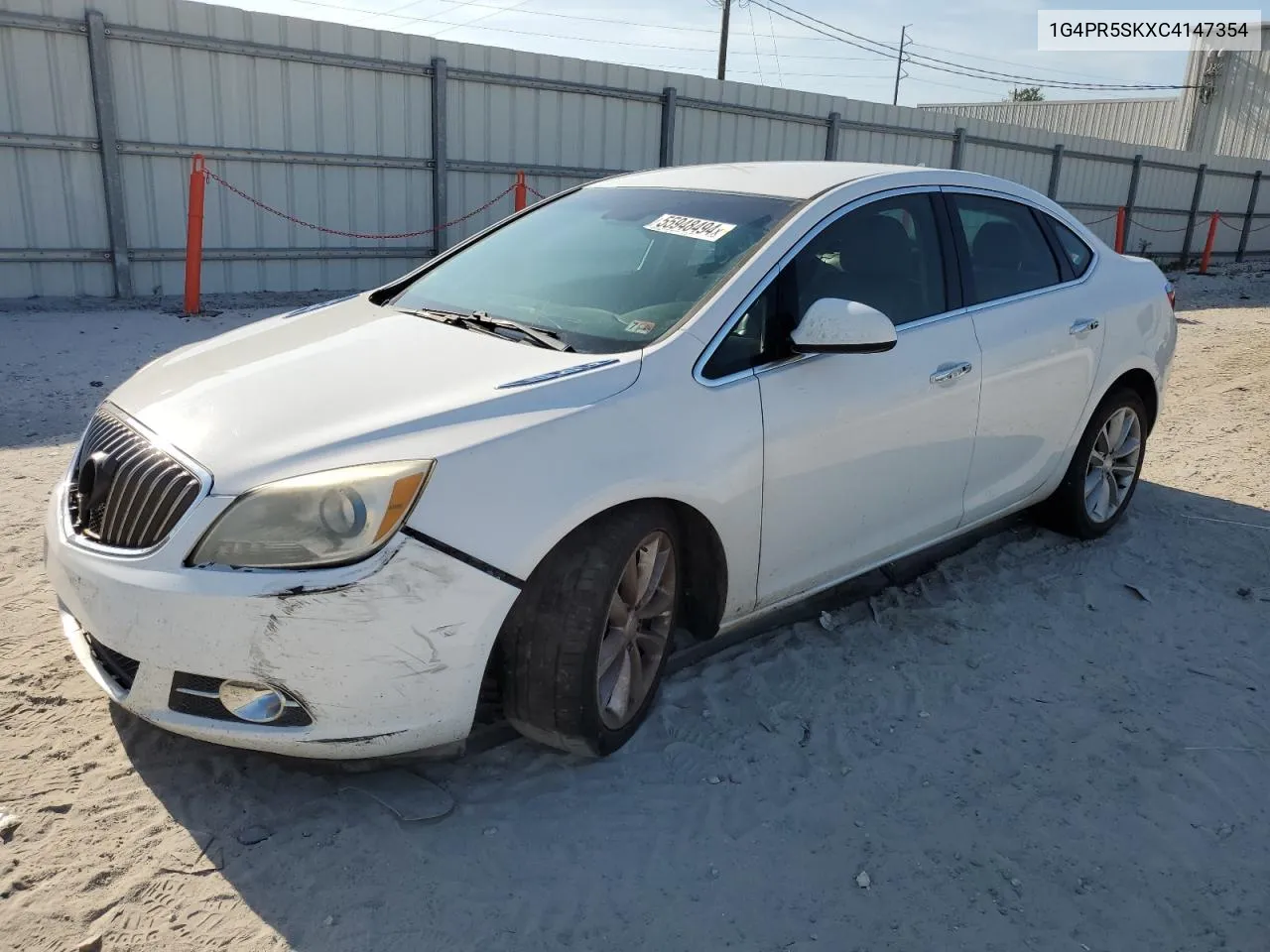 2012 Buick Verano Convenience VIN: 1G4PR5SKXC4147354 Lot: 55948494