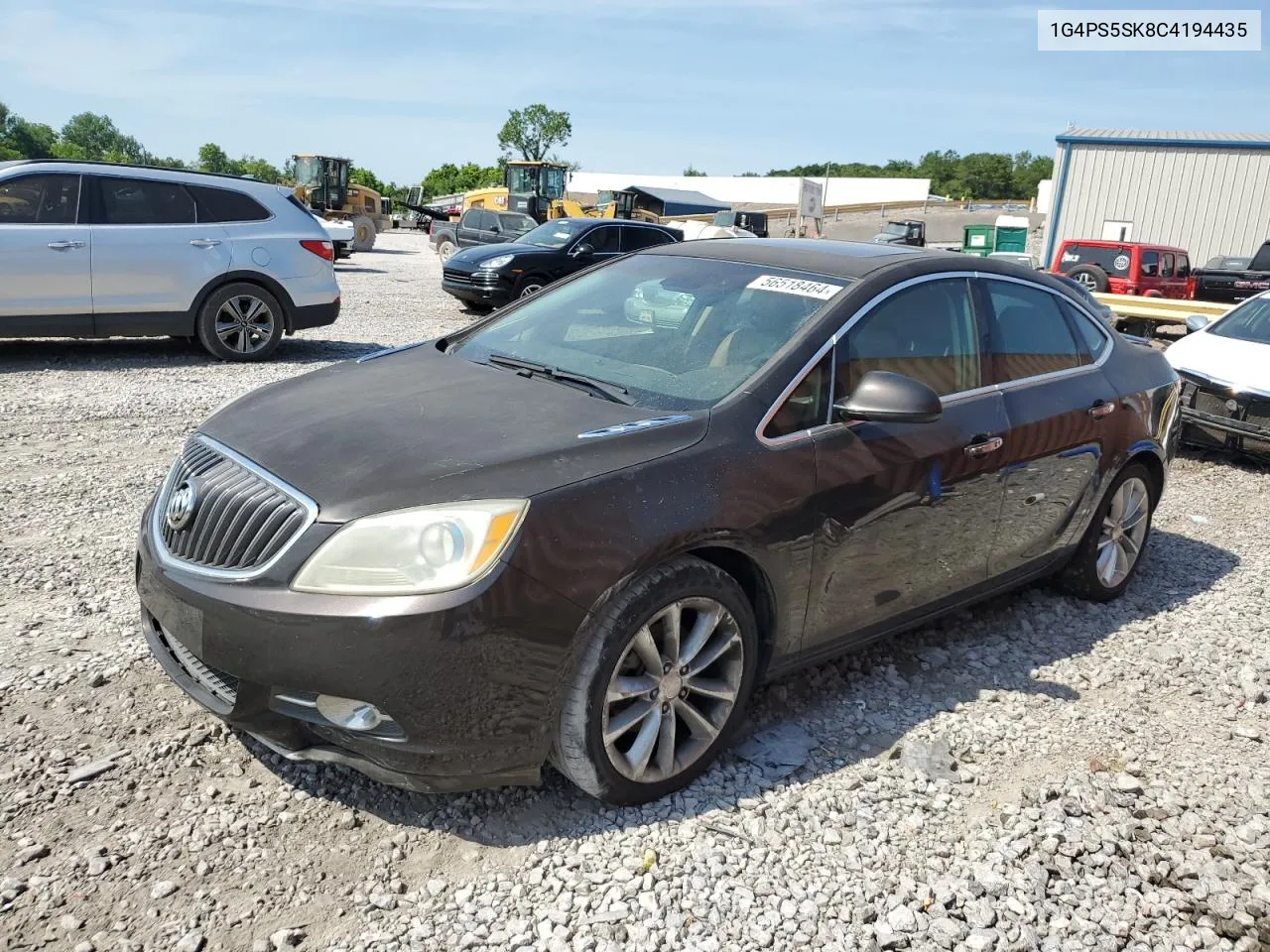 1G4PS5SK8C4194435 2012 Buick Verano