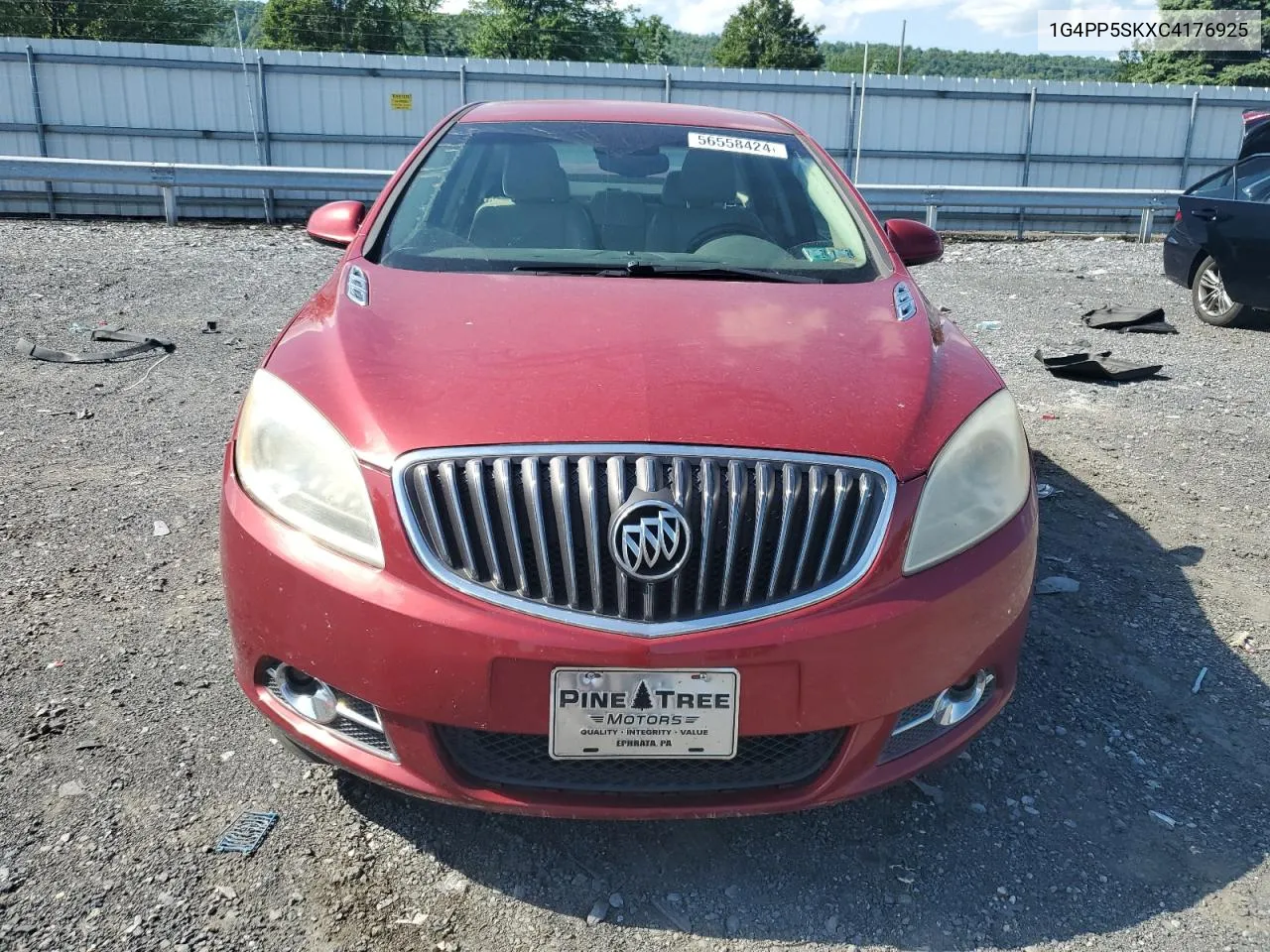 2012 Buick Verano VIN: 1G4PP5SKXC4176925 Lot: 56558424