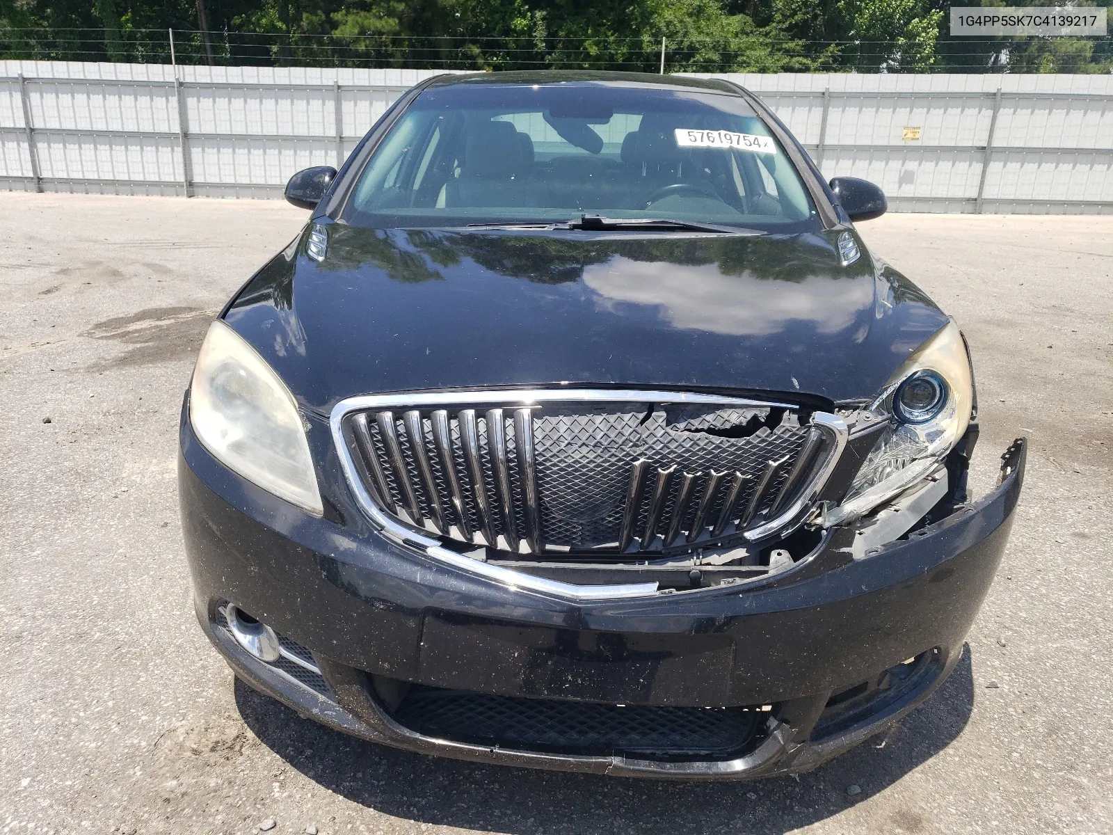 2012 Buick Verano VIN: 1G4PP5SK7C4139217 Lot: 57619754