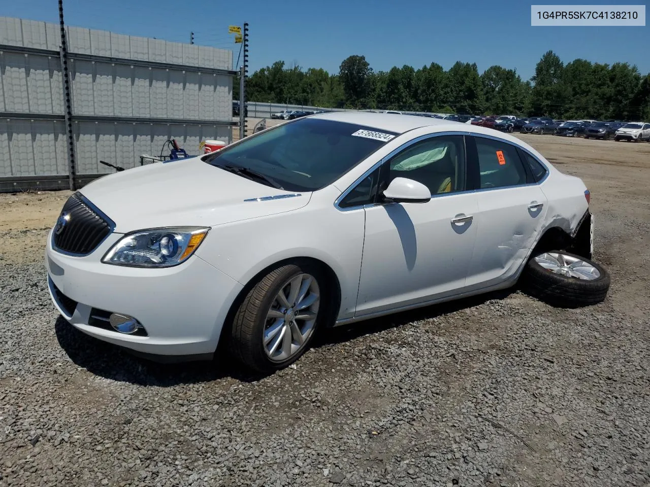 2012 Buick Verano Convenience VIN: 1G4PR5SK7C4138210 Lot: 57868524