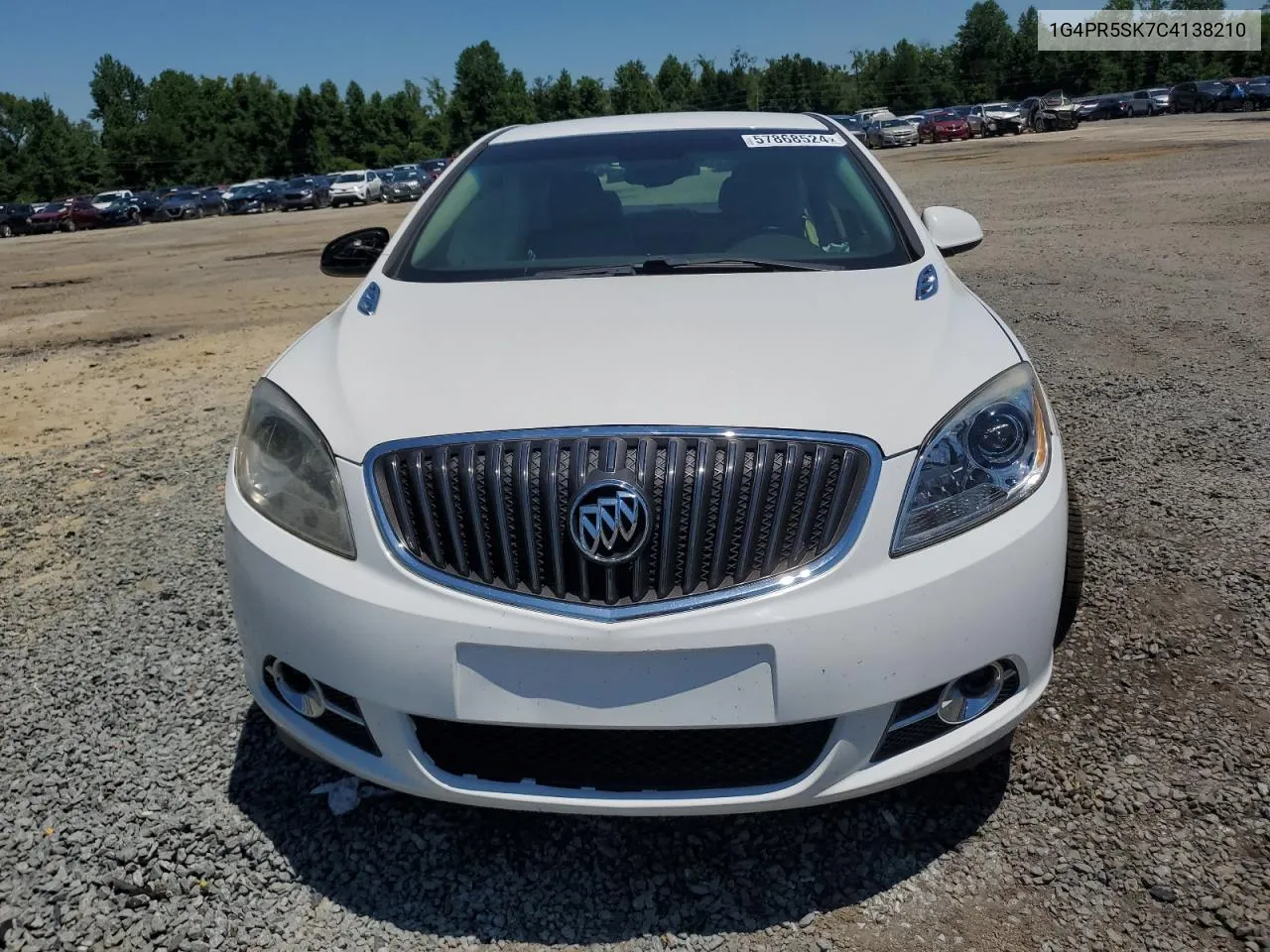 2012 Buick Verano Convenience VIN: 1G4PR5SK7C4138210 Lot: 57868524