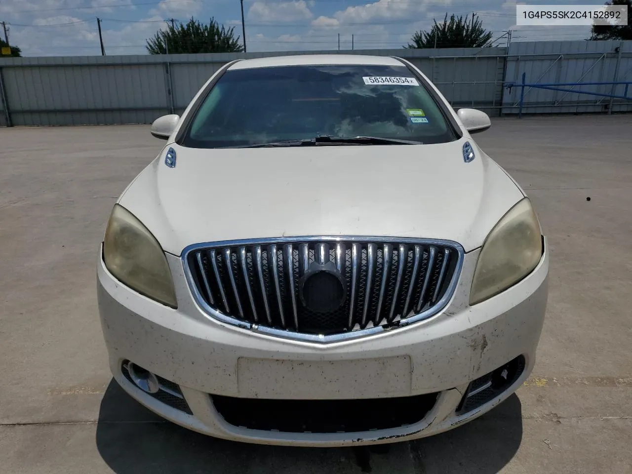 2012 Buick Verano VIN: 1G4PS5SK2C4152892 Lot: 58346354