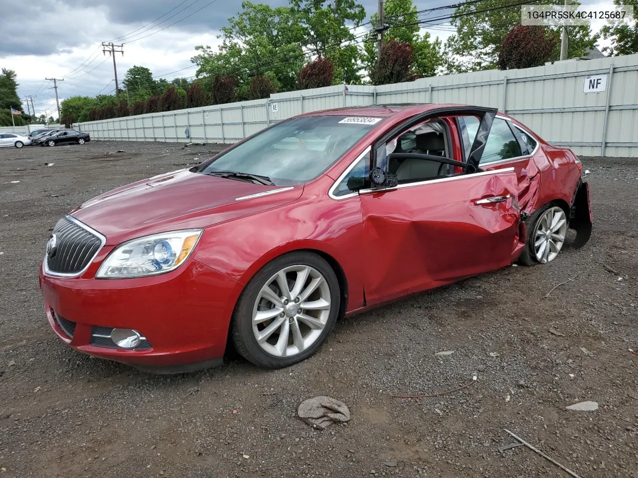 2012 Buick Verano Convenience VIN: 1G4PR5SK4C4125687 Lot: 59953834