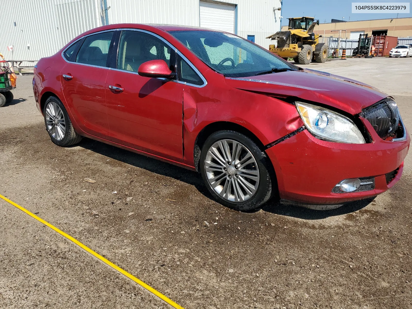 2012 Buick Verano VIN: 1G4PS5SK8C4223979 Lot: 60237874