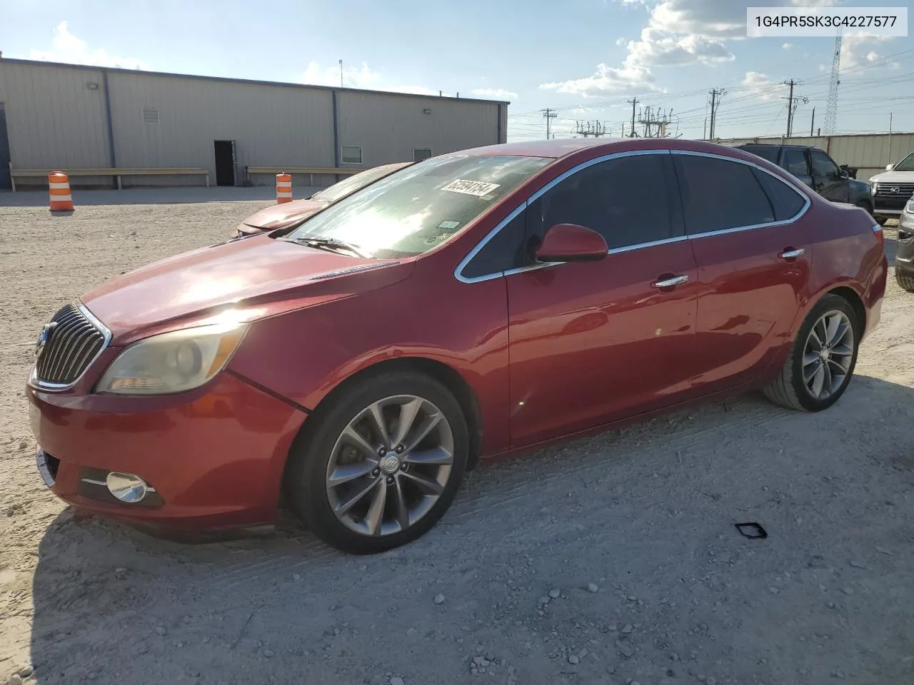 2012 Buick Verano Convenience VIN: 1G4PR5SK3C4227577 Lot: 62594154