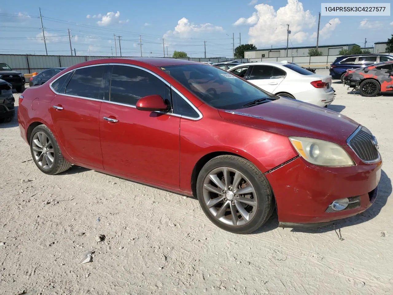 2012 Buick Verano Convenience VIN: 1G4PR5SK3C4227577 Lot: 62594154