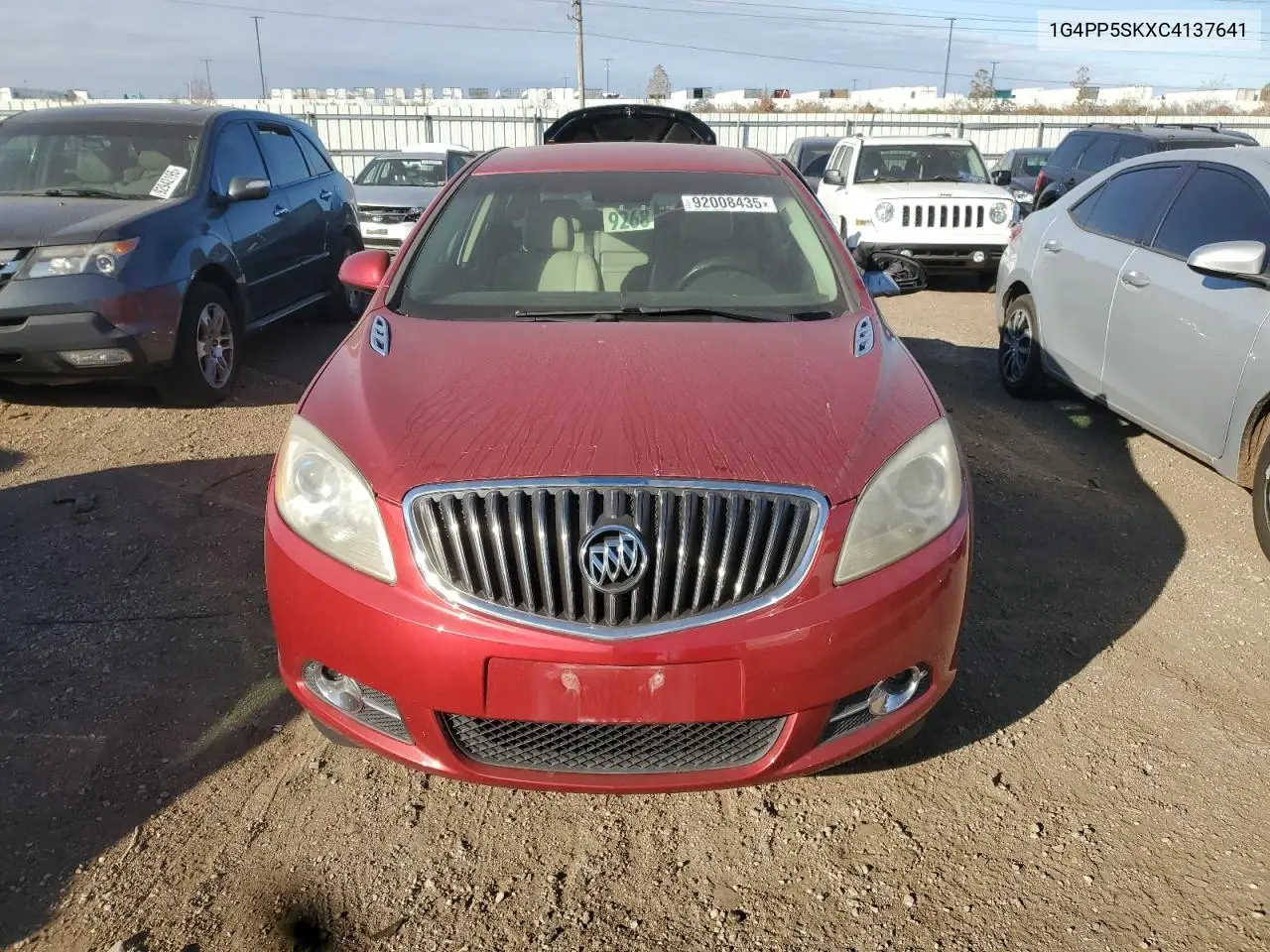 1G4PP5SKXC4137641 2012 Buick Verano