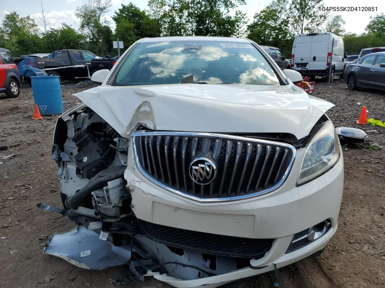 2013 Buick Verano VIN: 1G4PS5SK2D4120851 Lot: 55378054