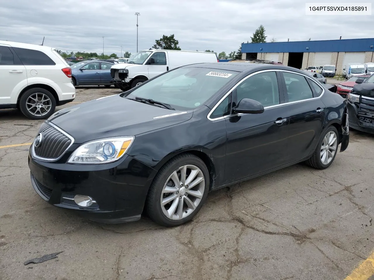 2013 Buick Verano Premium VIN: 1G4PT5SVXD4185891 Lot: 56683234