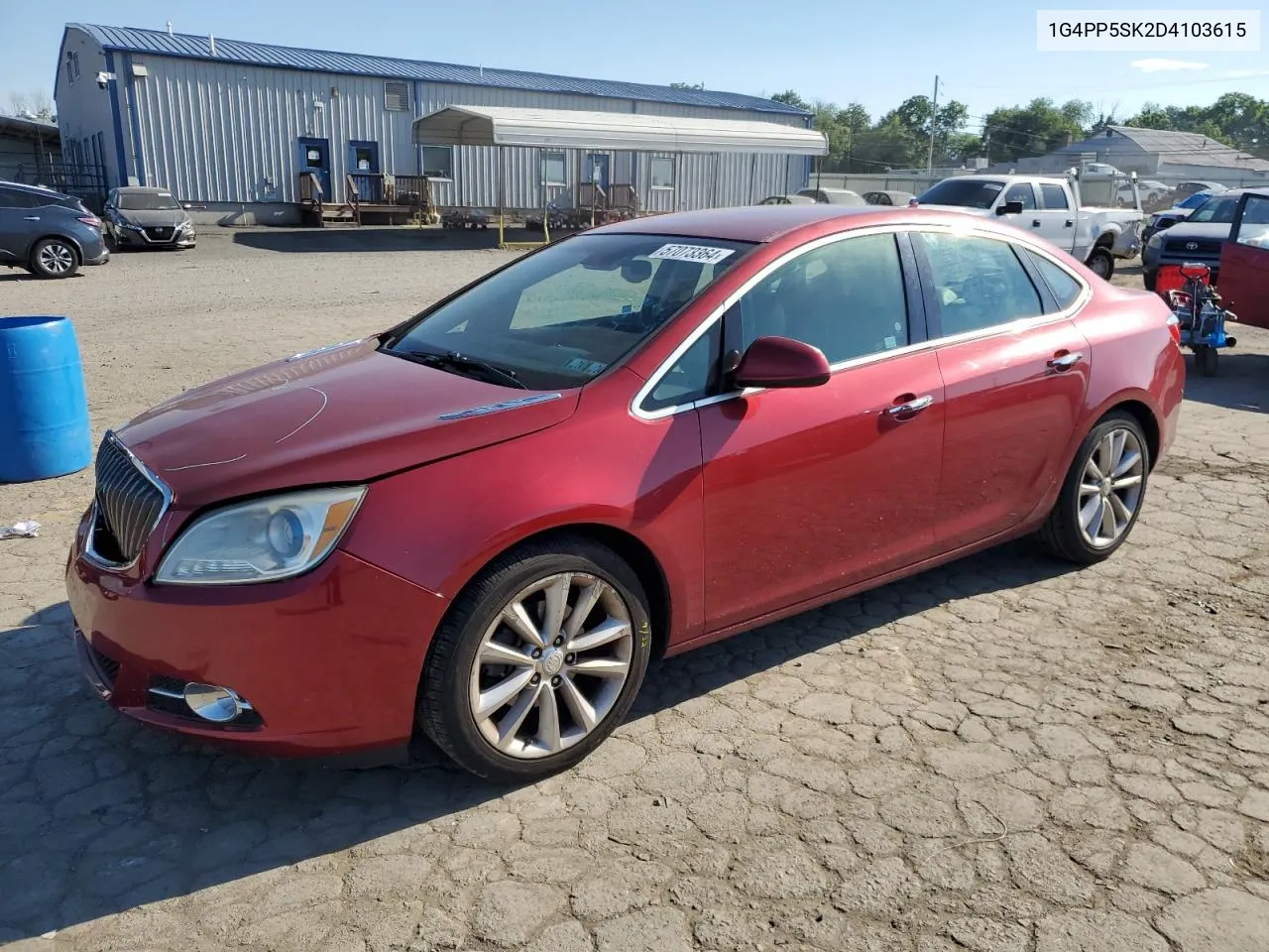 2013 Buick Verano VIN: 1G4PP5SK2D4103615 Lot: 57073364