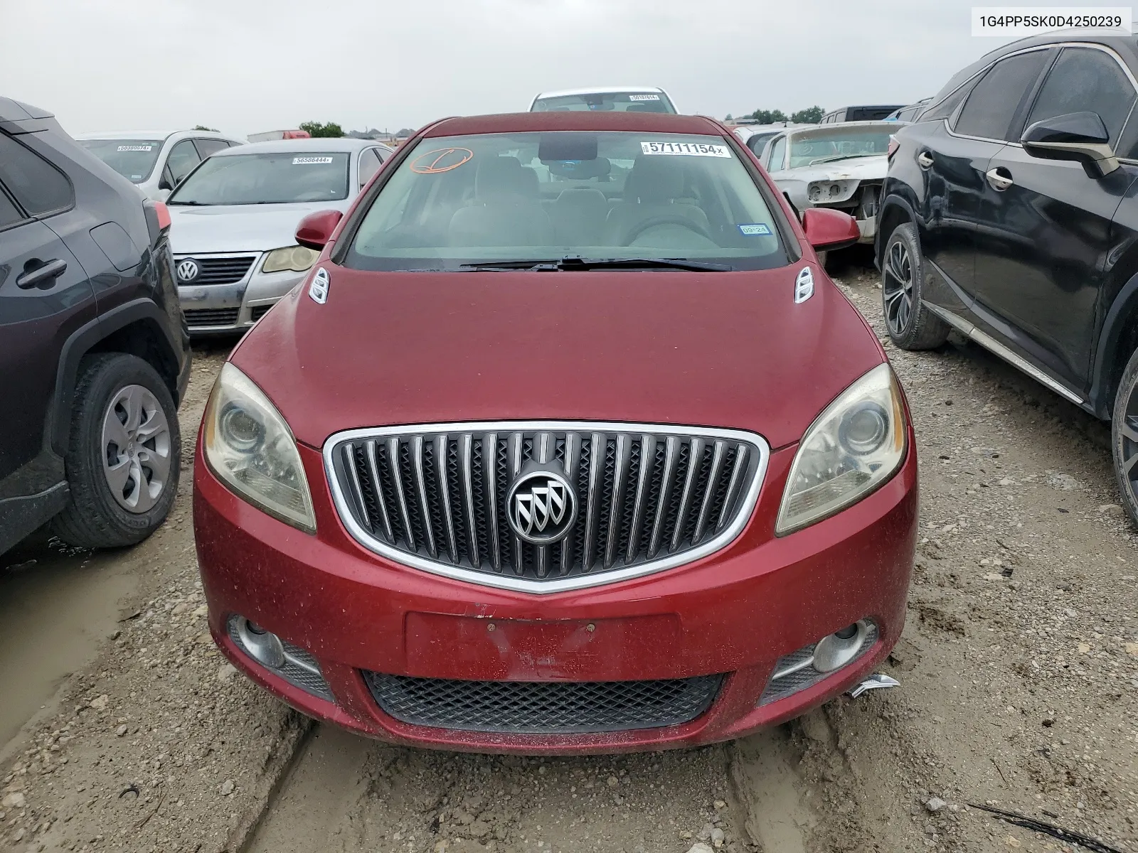 2013 Buick Verano VIN: 1G4PP5SK0D4250239 Lot: 57111154