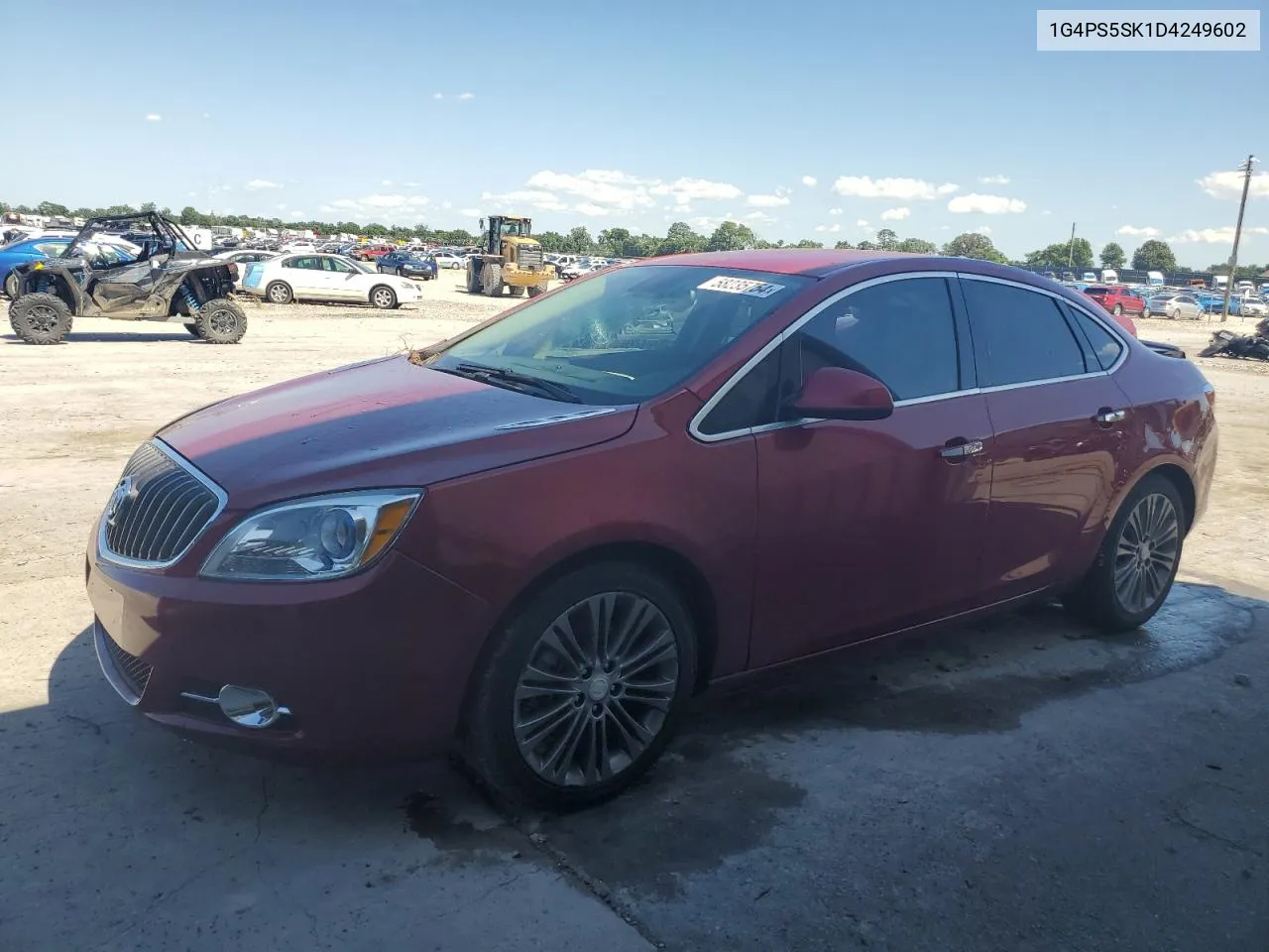 2013 Buick Verano VIN: 1G4PS5SK1D4249602 Lot: 58235754