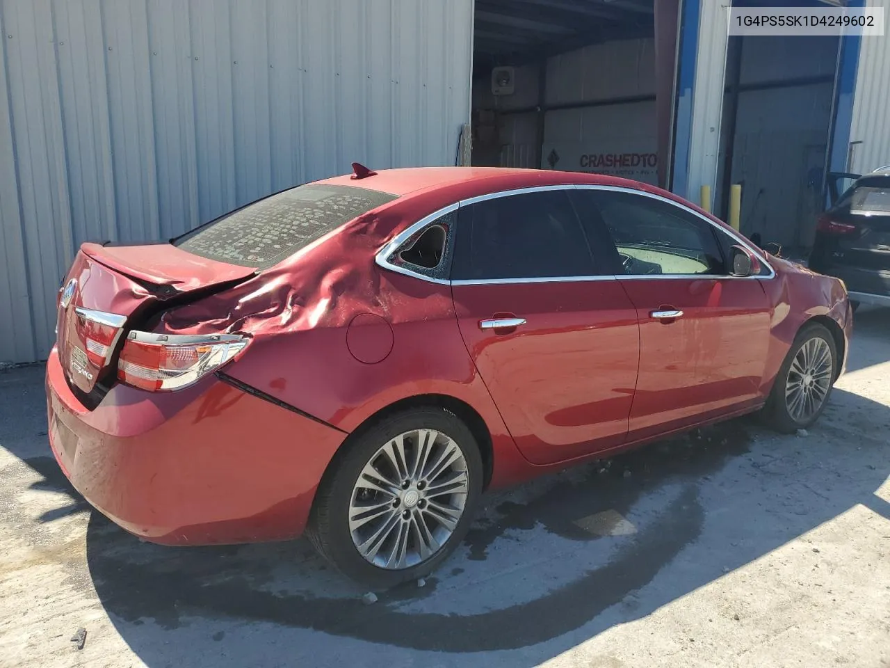 2013 Buick Verano VIN: 1G4PS5SK1D4249602 Lot: 58235754