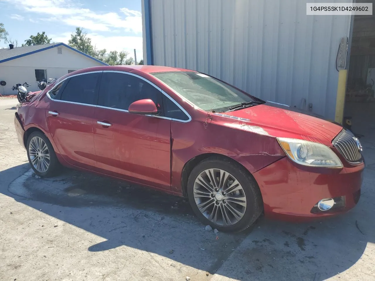 2013 Buick Verano VIN: 1G4PS5SK1D4249602 Lot: 58235754