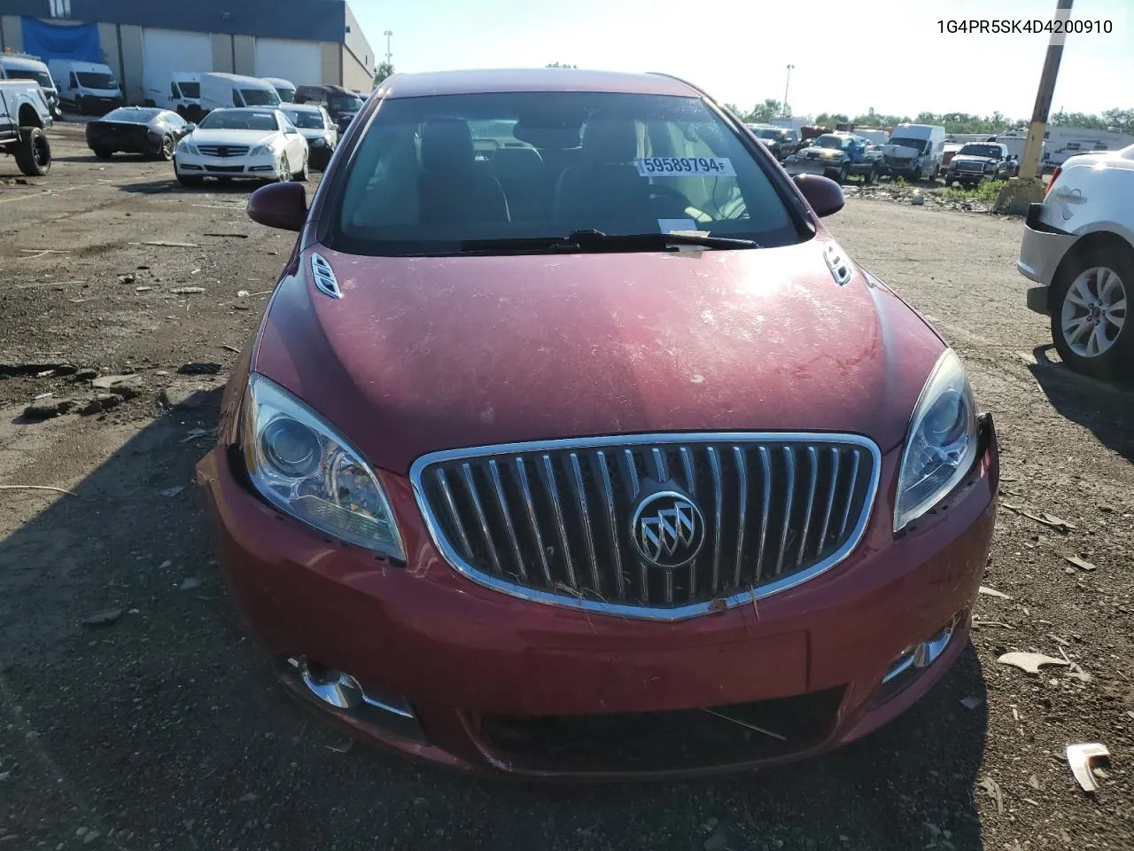 2013 Buick Verano Convenience VIN: 1G4PR5SK4D4200910 Lot: 59589794