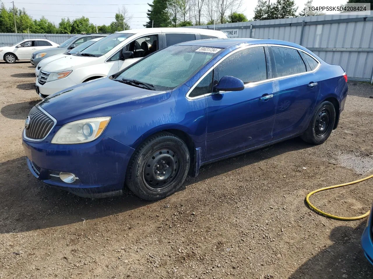 2013 Buick Verano VIN: 1G4PP5SK5D4208424 Lot: 59631734