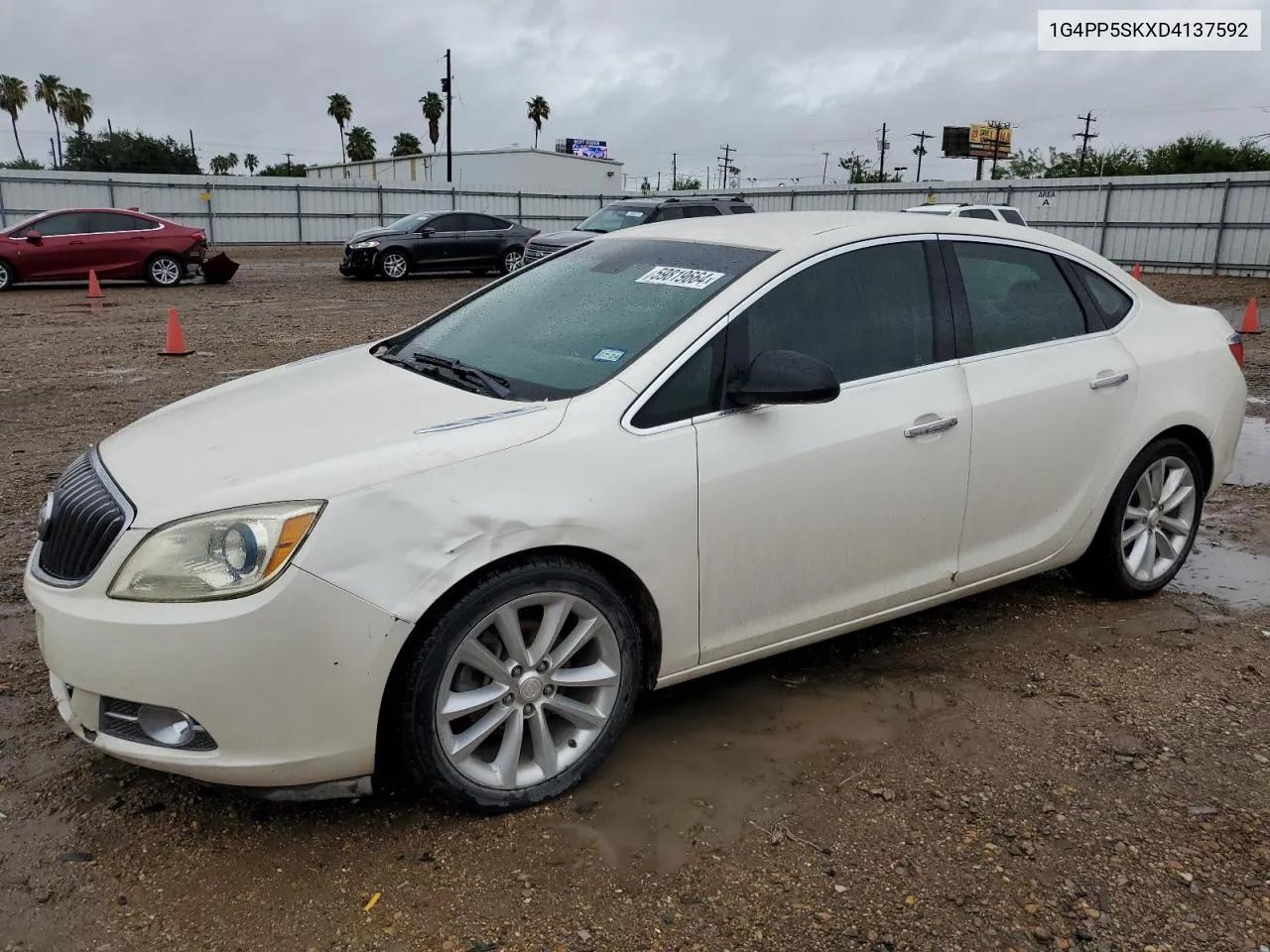 2013 Buick Verano VIN: 1G4PP5SKXD4137592 Lot: 59819664